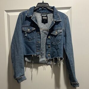 Distressed Blue Denim Jacket